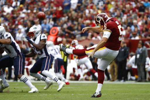 Tress Way among Week 5 punting leaders